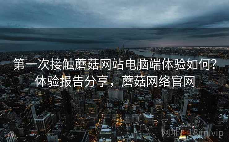 第一次接触蘑菇网站电脑端体验如何?体验报告分享,蘑菇网络官网 第一次接触蘑菇网站电脑端体验如何?体验报告分享,蘑菇网络官网