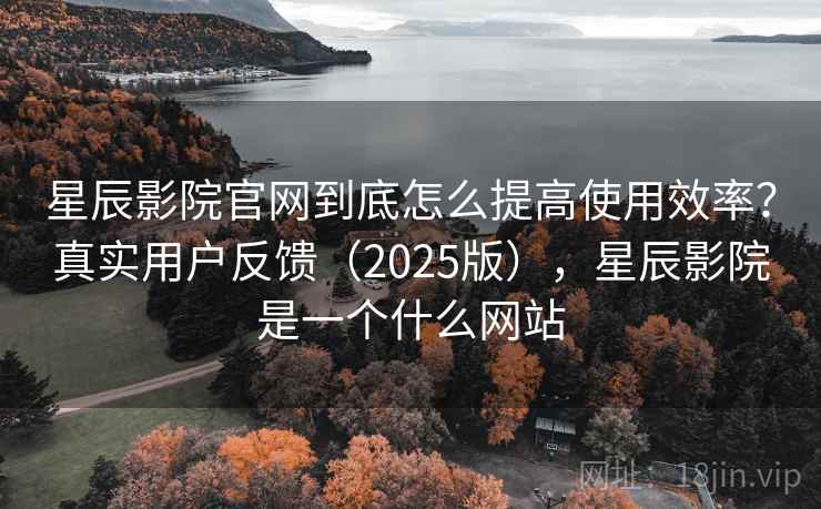星辰影院官网到底怎么提高使用效率？真实用户反馈（2025版），星辰影院是一个什么网站